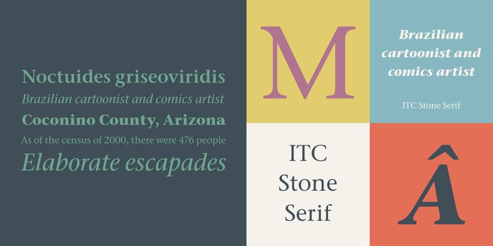 Police ITC Stone Serif
